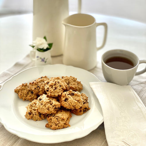 Peanut Butter Cacao Chip Oatmeal Cookies Recipe