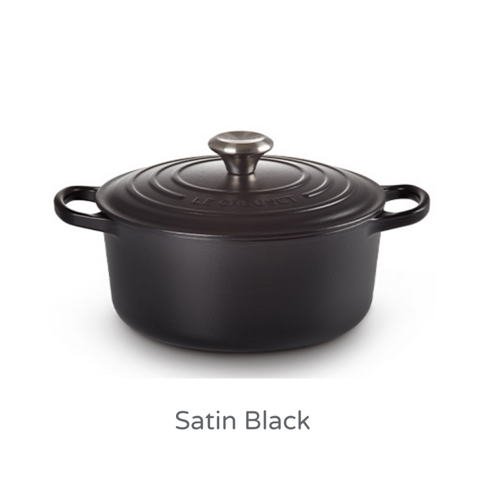 20cm Round Cast Iron Casserole/2.4 litres/Serves 2-3