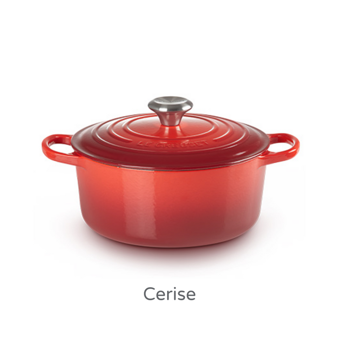 20cm Round Cast Iron Casserole/2.4 litres/Serves 2-3