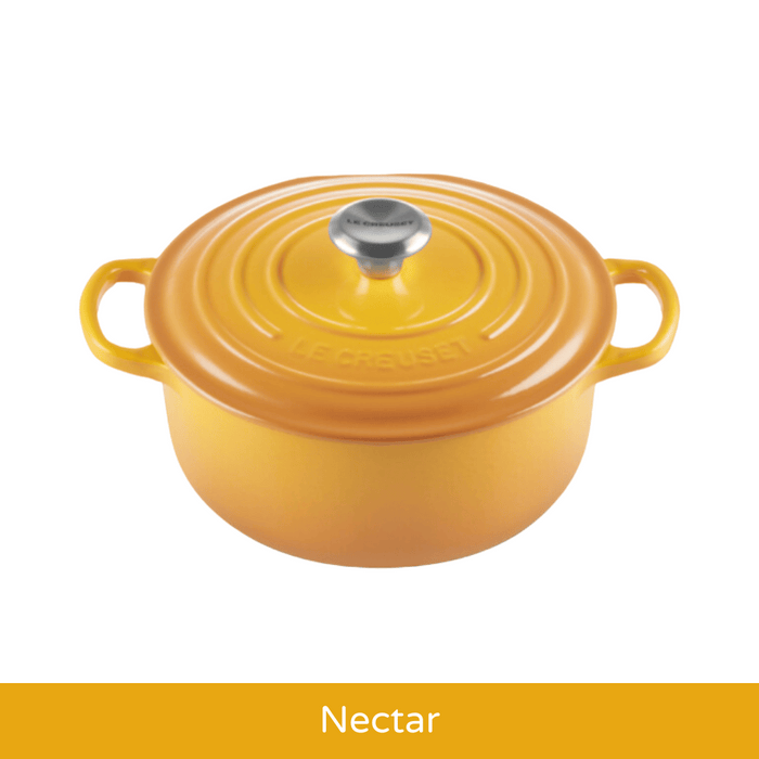 20cm Round Cast Iron Casserole/2.4 litres/Serves 2-3