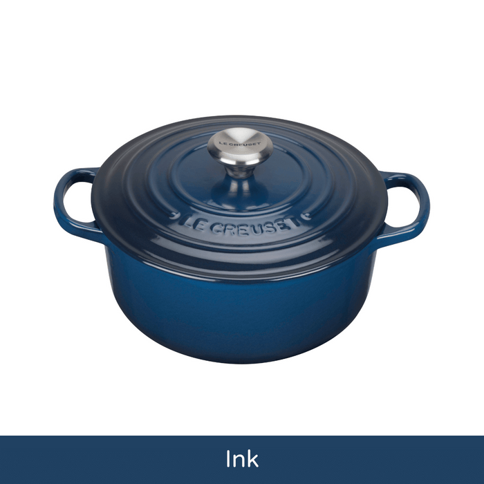 20cm Round Cast Iron Casserole/2.4 litres/Serves 2-3