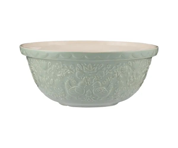 Rooster 'Home to Roost' Mixing Bowl/29cm/Green