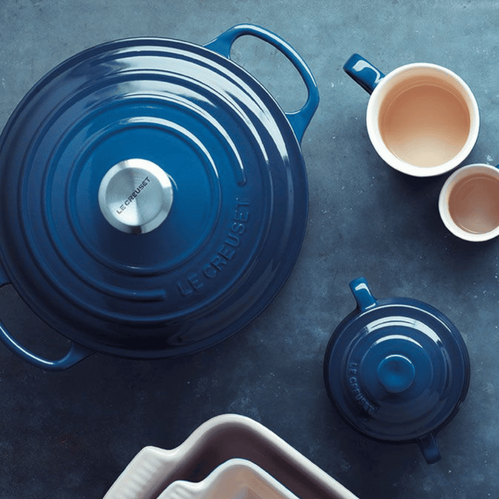 20cm Round Cast Iron Casserole/2.4 litres/Serves 2-3