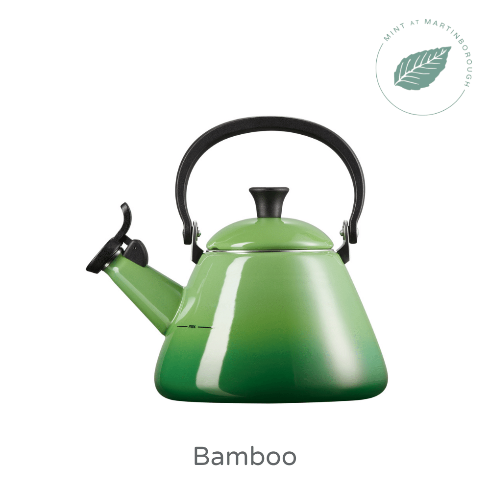 SHOP Le Creuset Kone Stove Top Kettle NZ Mint at Martinborough