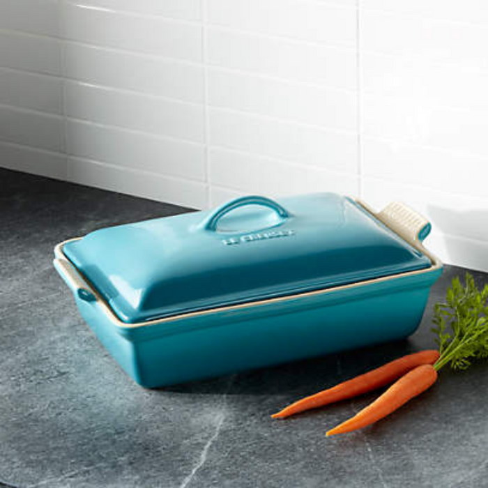 Deep Rectangular Dish with Lid/33cm - 3.8 litres