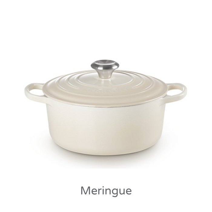 22cm Round Cast Iron Casserole/3.3 litres/Serves 3-4