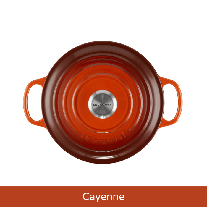 26cm Shallow Cast Iron Casserole/2.2 litres/Serves 2 people