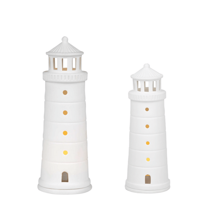Porcelain Lighthouses/Three Sizes Available