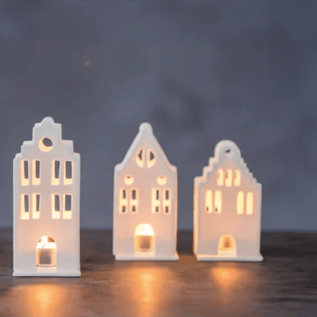 Mini Manor Tea Light House