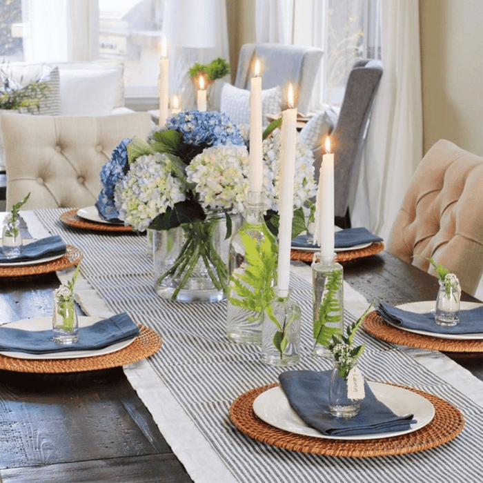 Rattan Placemats/Natural Brown/35cm diameter