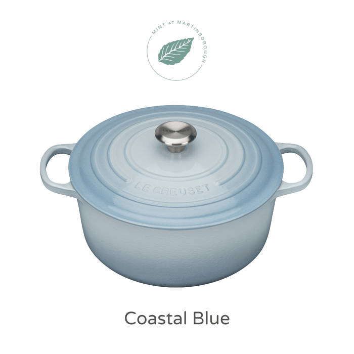 26cm Round Cast Iron Casserole/5.3 litres/Serves 5-6 people