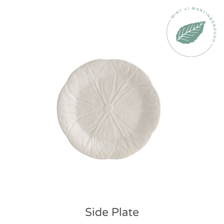 Cabbageware Plates/Side, Dinner or Charger/Cream