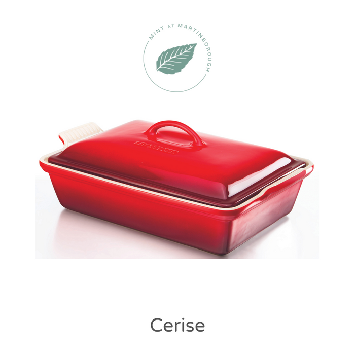Deep Rectangular Dish with Lid/33cm - 3.8 litres