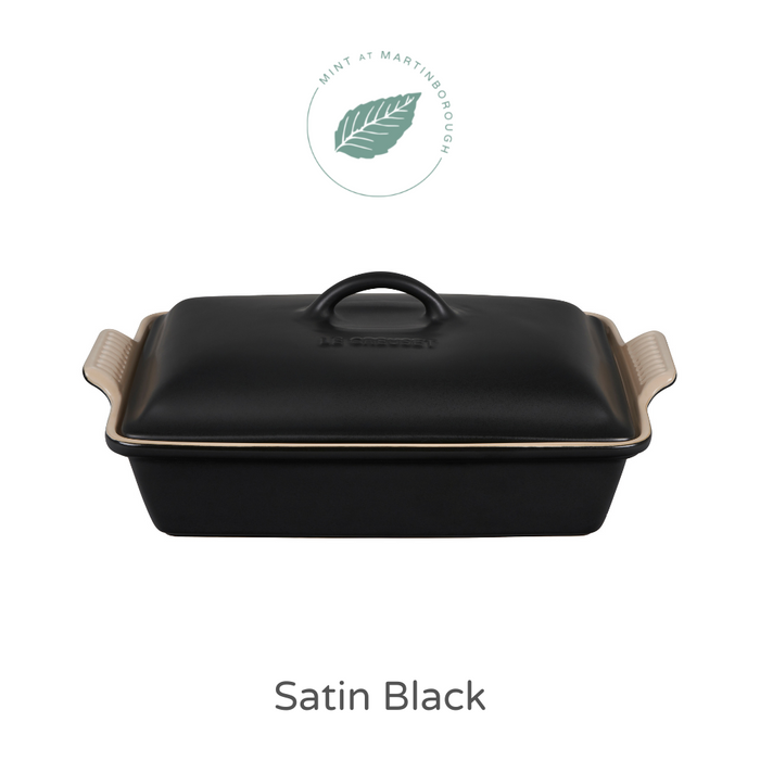 Deep Rectangular Dish with Lid/33cm - 3.8 litres