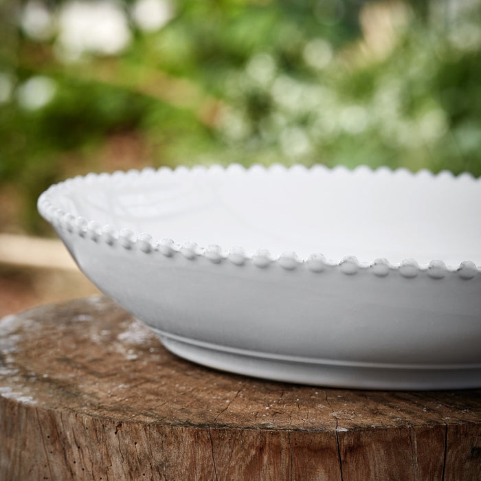 Pearl Serving Bowl 34cm/White