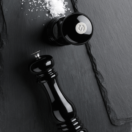 Large Pepper Mill Grinder/30cm/Satin Black