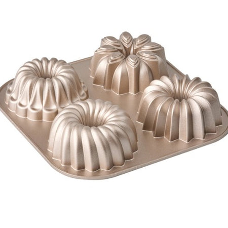 Bakemaster Assorted Mini Bundt Pan/ 24 x 24 4.5cm