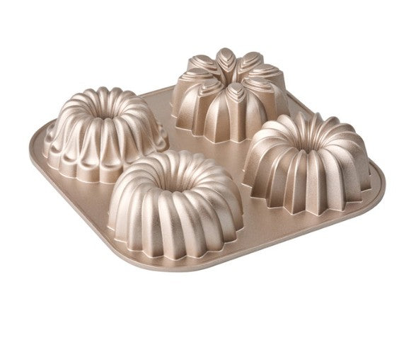 Bakemaster Assorted Mini Bundt Pan/ 24 x 24 4.5cm