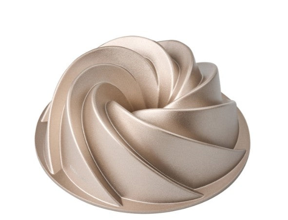 Bakemaster Marissa Bundt Pan/ 24 x 24 x 9cm/Champagne