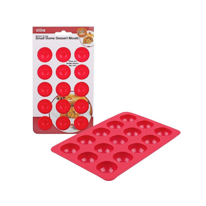 Silicone Small Dome Dessert Mould/12 Cup