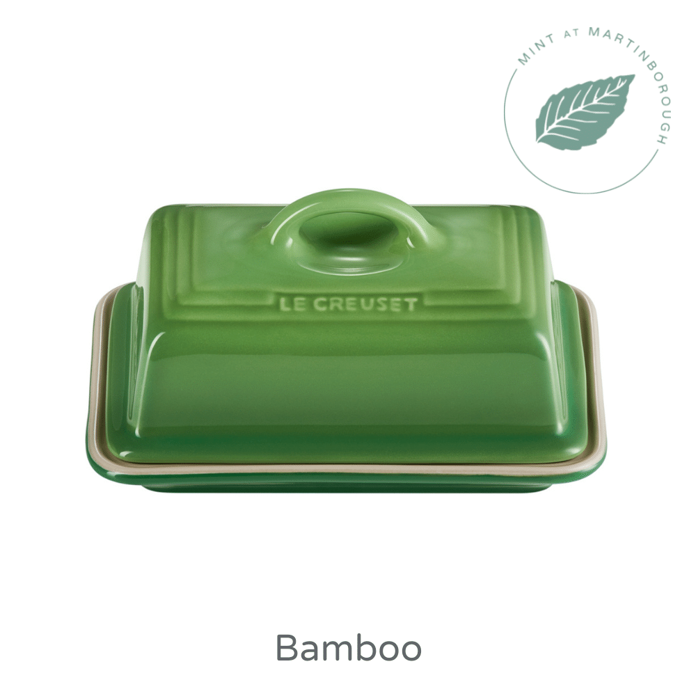 SHOP Le Creuset Stoneware Butter Dish NZ Mint at Martinborough