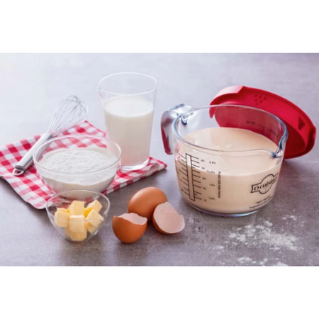 Glass Measuring Jug with lid/1 Litre