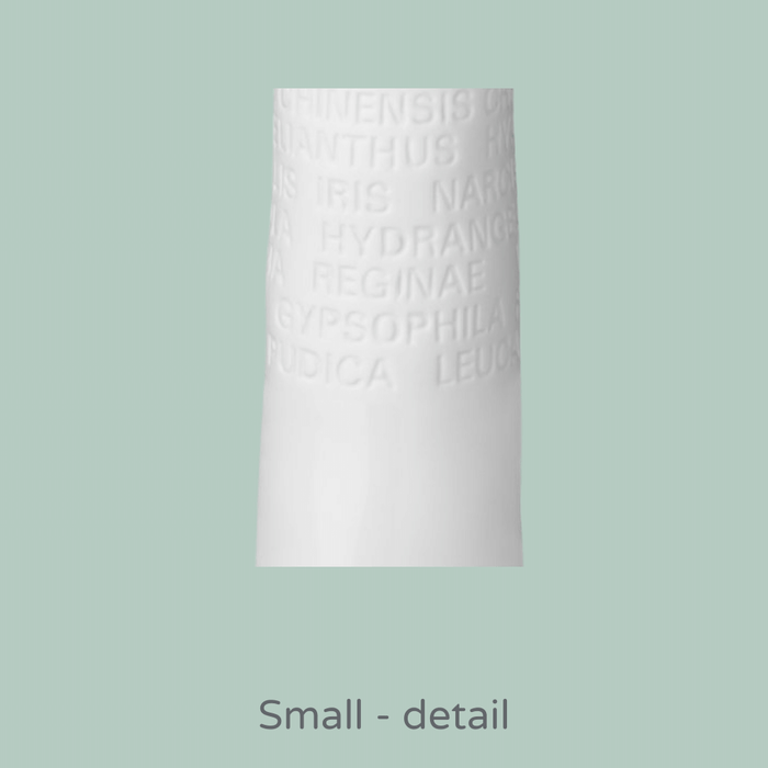 Porcelain Poetry Vase/Available in Two Sizes