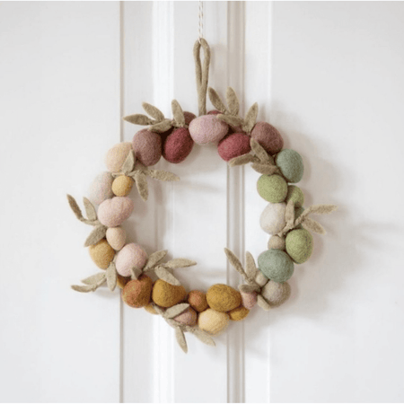 Easter Egg Wreath/Fair Trade