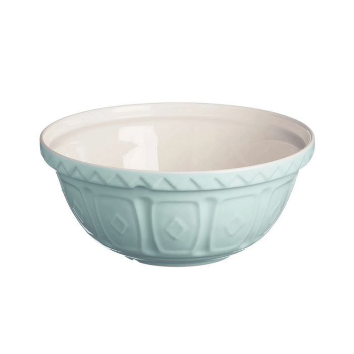 Cane Mixing Bowl/Powder Blue 25cm