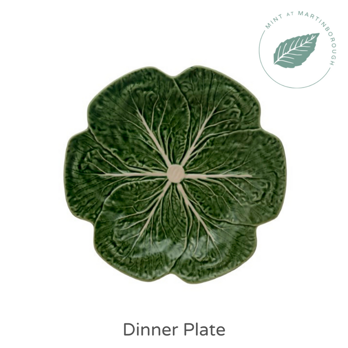 Cabbageware Plates/Side, Dinner or Charger/Green